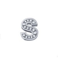 Charm Donna Oro Elements in Oro bianco Diamante DCHF3319S.002